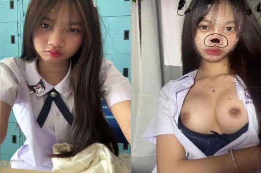 Em nữ sinh khêu gợi với vòng một bốc lửa