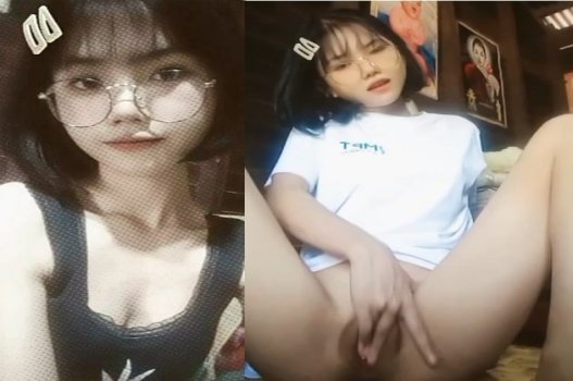 Nữ sinh tóc ngắn thích khám phá khi bạn bè không có mặt